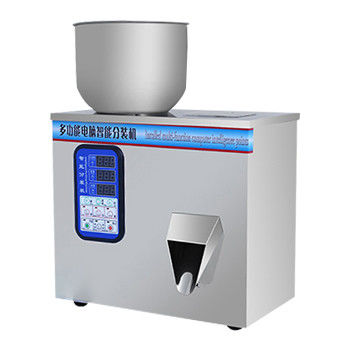 Granulado de polvo Máquina de llenado de partículas digitales Ahorro de energía para la botella de vidrio