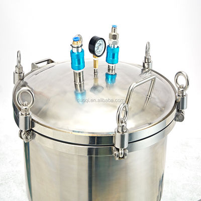 Cargador de pasta neumática de dos cabezas para bebidas Cosméticas Salsa de crema Miel 65 kg