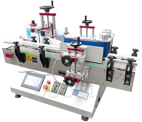 Máquina automática de etiquetado de botellas redondas para la industria química