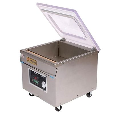 Bebidas DUOQI DZ-450 Máquina comercial de embalaje al vacío para café y dátiles Frutas secas