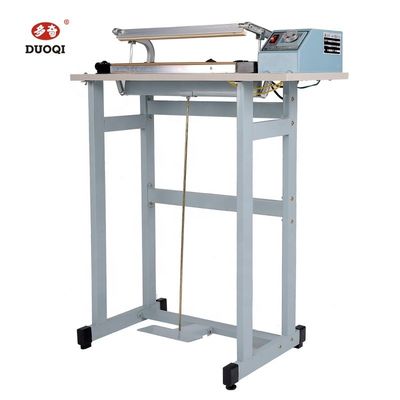 comprar SF-400 DUOQI Máquina de sellado térmico con pedales de pies de bolsas de plástico con tipo de corte y sellado online manufacture