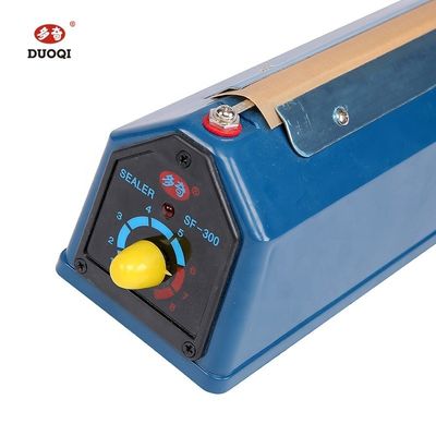 Máquina de embalaje portátil de sellado manual Bolsa de plástico sellador de calor de impulso DUOQI SF-300P