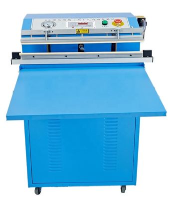 110V DUOQI VS-600E sellador de gas de tipo vertical para carnes, granos de café y arroz sellador de vacío automático de embalaje