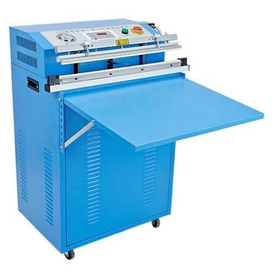 110V DUOQI VS-600E sellador de gas de tipo vertical para carnes, granos de café y arroz sellador de vacío automático de embalaje