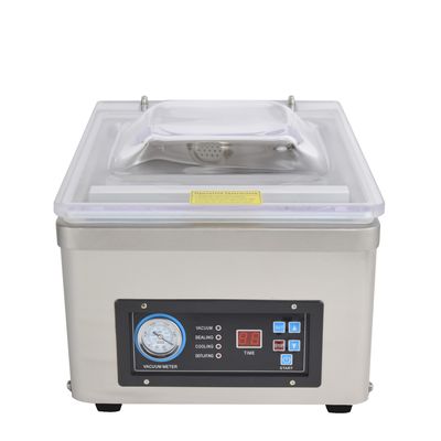 Embalaje con película DUOQI DZ-260D Sellador de vacío para alimentos y bebidas semiautomáticos
