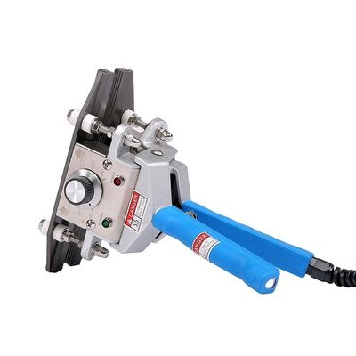 Manual DUOQI FKR-200I Máquina de sellado de abrazadera manual para 6 piezas de hierro con calor de impulso portátil