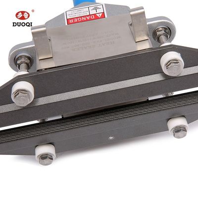 Manual DUOQI FKR-200I Máquina de sellado de abrazadera manual para 6 piezas de hierro con calor de impulso portátil