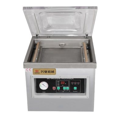 DUOQI DZ-500 Tipo de mesa sellador de vacío automático para pescado y pollo con bomba industrializada