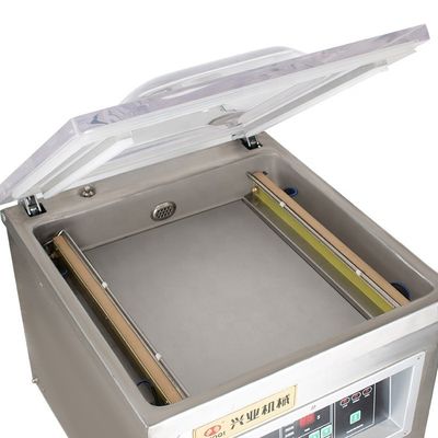 DUOQI DZ-500 Tipo de mesa sellador de vacío automático para pescado y pollo con bomba industrializada