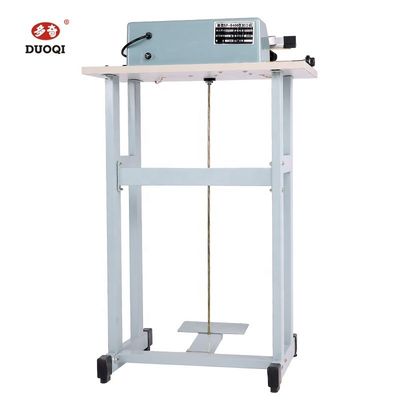 DUOQI SF-400 sellador de pedal de pie de hierro La solución perfecta para el sellado semiautomático