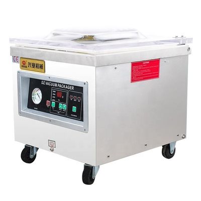 DUOQI DZ-500 Tipo de mesa sellador de vacío automático para pescado y pollo con bomba industrializada