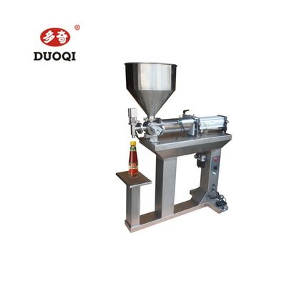 50 KG Precisión de llenado ≤ 1% DUOQI G1WLD Máquina de llenado de pasta líquida con bomba automática vertical