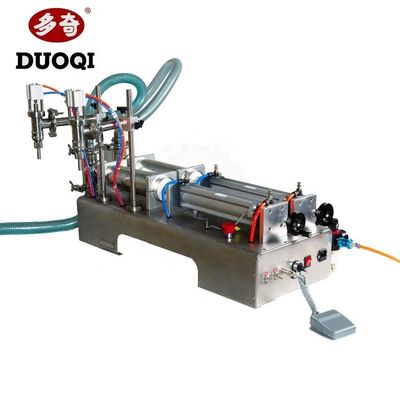 DUOQI Y2WTD Máquina de llenado de líquido para champú y líquido manual con velocidad de llenado ajustable