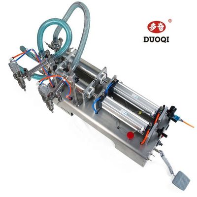 DUOQI Y2WTD Máquina de llenado de líquido para champú y líquido manual con velocidad de llenado ajustable