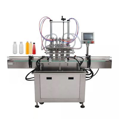 DUOQI YT6T-6G Máquina neumática de llenado de líquido 6 boquillas de llenado para leche
