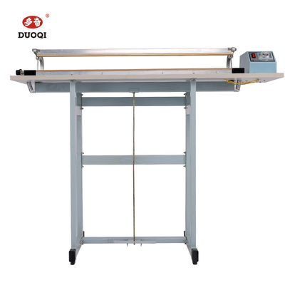 DUOQI SFP-400 Bolsa de película de plástico Pedal de pie Máquina de sellado térmico Semi-automático de sellado de alimentos