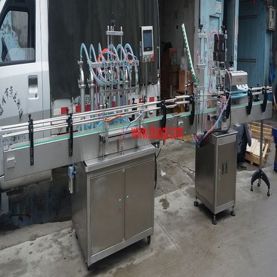 Máquina de llenado de líquido y pasta de alta velocidad para la industria química