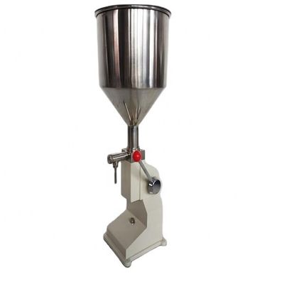 DUOQI A-03 Máquina de llenado manual de 50 ml para el relleno preciso de pastas de dientes de miel, jugo de gel