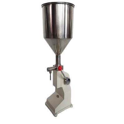 DUOQI A-03 Máquina de llenado manual de 50 ml para el relleno preciso de pastas de dientes de miel, jugo de gel