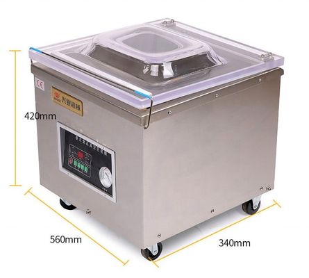 Tamaño de sellado de 35 cm Sellador de vacío de carne para uso comercial Función de bajo ruido Diseño duradero