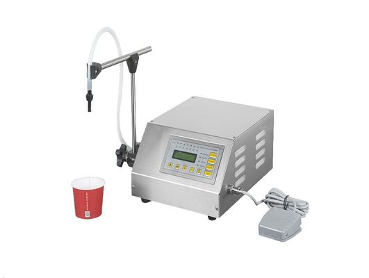 Máquina de llenado de botellas de agua mineral líquida de tipo eléctrico semiautomática