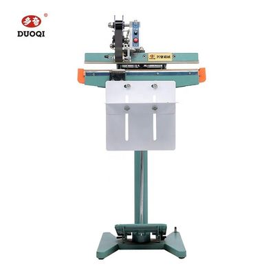 Embalaje de alimentos PFS-350-1000 Máquina de sellado de pedal de aluminio con codificador de franjas de color