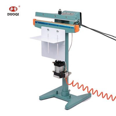 Dispositivo neumático de 510 mm Marco de aluminio sellador de calor instantáneo Pedal de pie máquina de sellado para traje médico