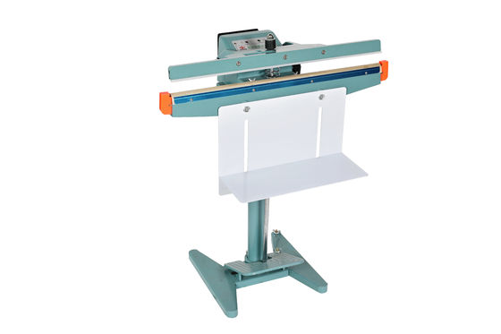 Dispositivo neumático de 510 mm Marco de aluminio sellador de calor instantáneo Pedal de pie máquina de sellado para traje médico