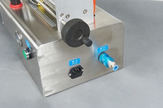 Máquina eléctrica semiautomática de llenado de pasta con doble cabeza para bebidas de jugo