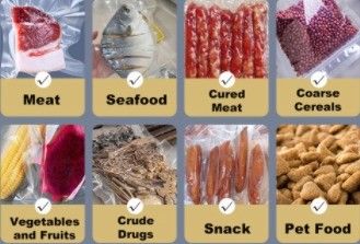 Microordenador programado para sellar rápidamente carne verduras frutas mantenerlas frescas y portátiles