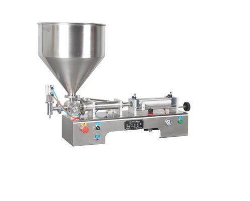 Embalaje de líquidos para restaurantes DUOQI G1WTD Máquina automática de doble llenado de pasta y líquido