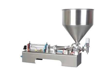 Embalaje de líquidos para restaurantes DUOQI G1WTD Máquina automática de doble llenado de pasta y líquido
