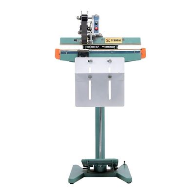65 piezas/min Máquina de sellado con pedal de pie para la industria alimentaria