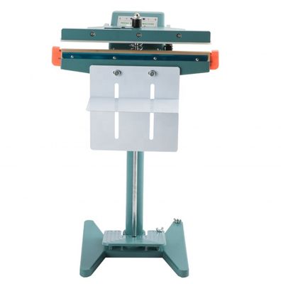Material de embalaje Máquina de sellado con pedal de pie PFS-450*1 de plástico para batas médicas