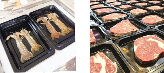 Máquina de embalaje de vacío para procesamiento de alimentos cocinados