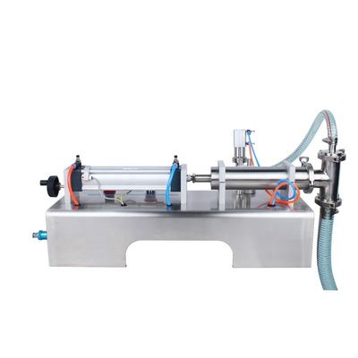 Máquina de llenado de pistón de cabeza única multifuncional Y1WTD-30-300ml para líquido más barato