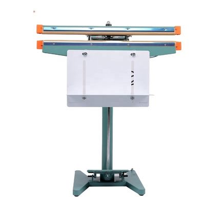 DUOQI PFS-800*2 Doble sellador con pedal de pie sellador de bolsas de calor para envases de marco de aluminio