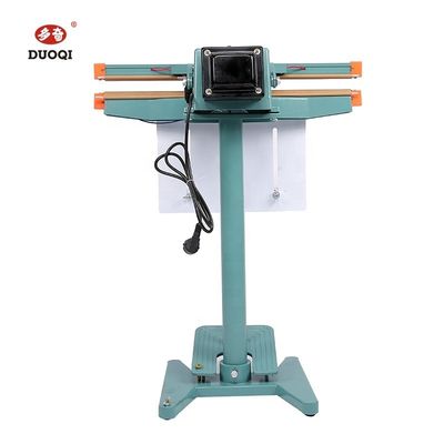 DUOQI PFS-800*2 Doble sellador con pedal de pie sellador de bolsas de calor para envases de marco de aluminio