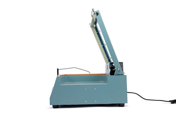 12 piezas/min Fql-380 Máquina de corte manual de plástico de acero de aluminio de pollo de bolsa de sellado de embalaje tipo L