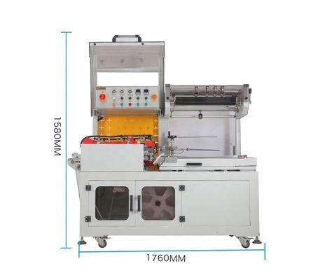 QL-5545 SM-4525 Máquina automática de sellado y corte tipo L con función de envoltura