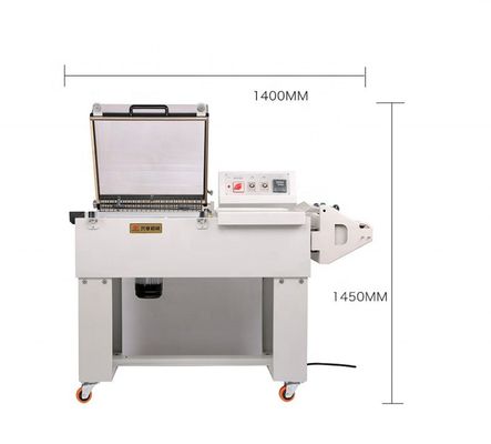 DUOQI FM5540 Envase para la mano de encogida en 2 en 1 para el sellado y embalaje de productos minoristas