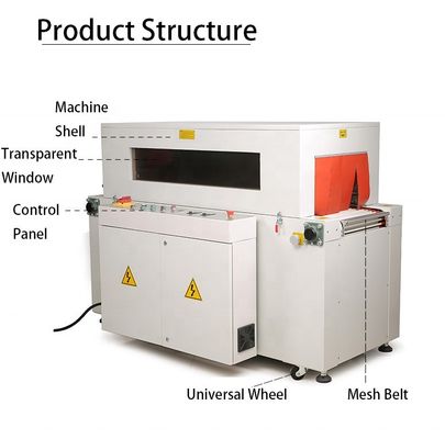 DUOQI SM-5030LX Máquina de contracción térmica fácil de operar y perfecta para envasar productos