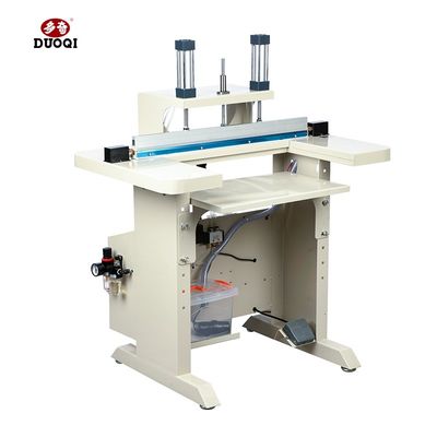 25 piezas/min Máquina de sellado de plástico de pulso de pie neumático vertical