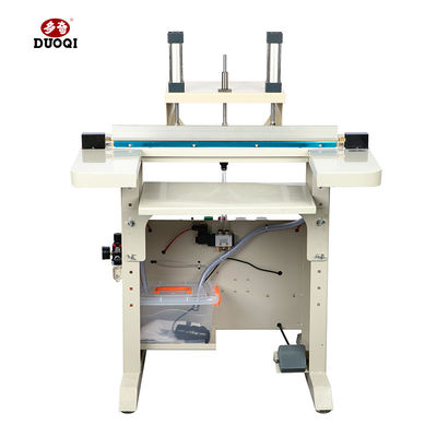25 piezas/min Máquina de sellado de plástico de pulso de pie neumático vertical