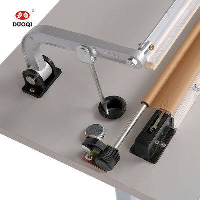 DUOQI SFP-400 Bolsa de película de plástico Pedal de pie Máquina de sellado térmico Semi-automático de sellado de alimentos
