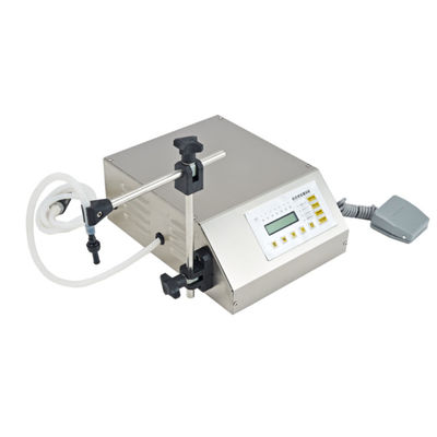 Precisión DUOQI llenador semiautomático de aceites esenciales/perfumes para 5 recipientes de 3500 ml