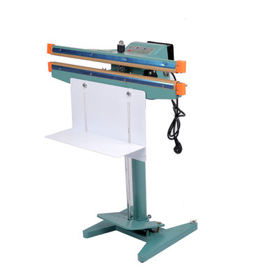 Fácil de operar PFS-650*2 Máquina de sellado de pedal de pie de marco de aluminio para la industria alimentaria