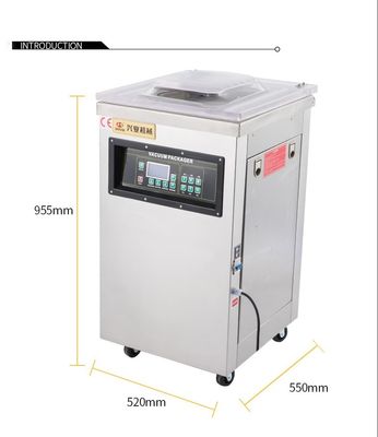 DQVC-400 sellador de vacío de cámara única controlado eléctricamente automáticamente