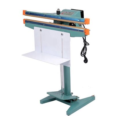 Máquina de sellado térmico de pedal de tipo pie de marco de aluminio con certificación CE PFS-450*2 para industria