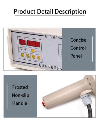 DUOQI GLF-500 Portátil sellador de plástico de aluminio de papel magnético de inducción botella máquina de sellado de la taza